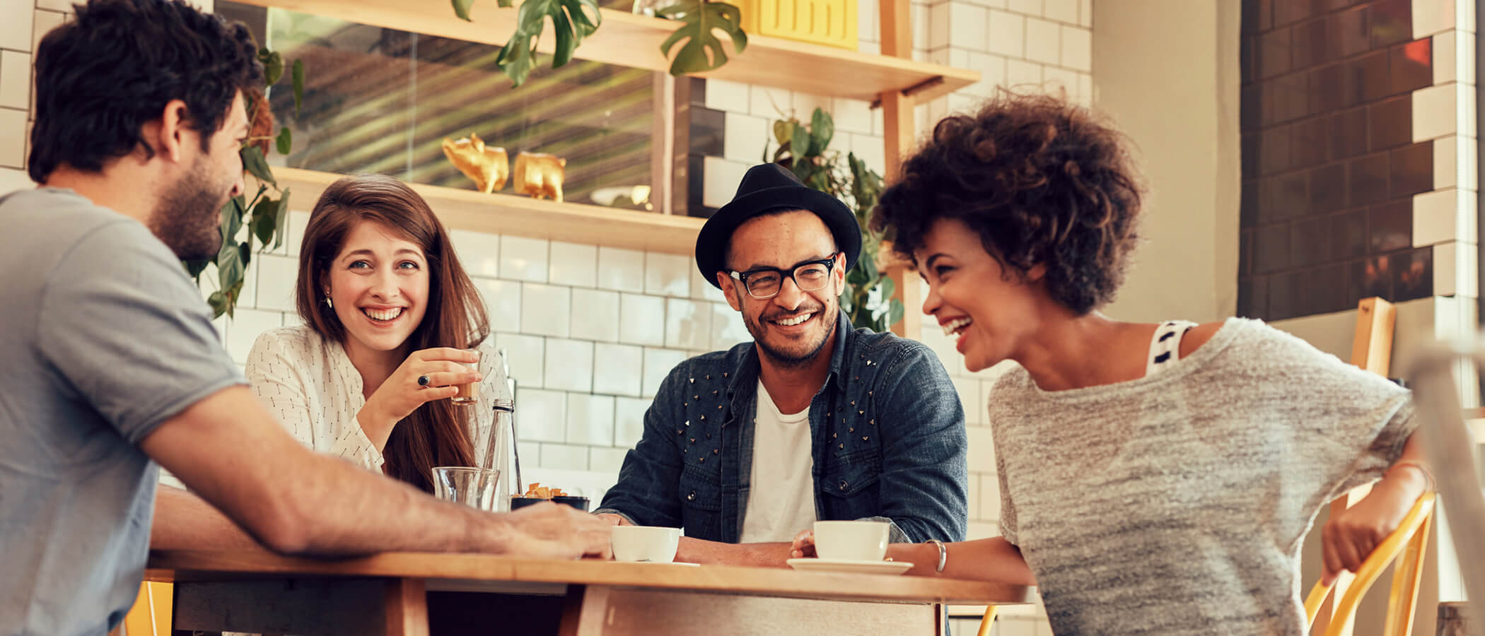 group of people gathered around a table